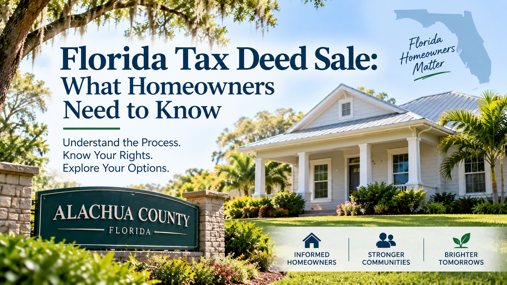 Florida tax deed sale information for homeowners